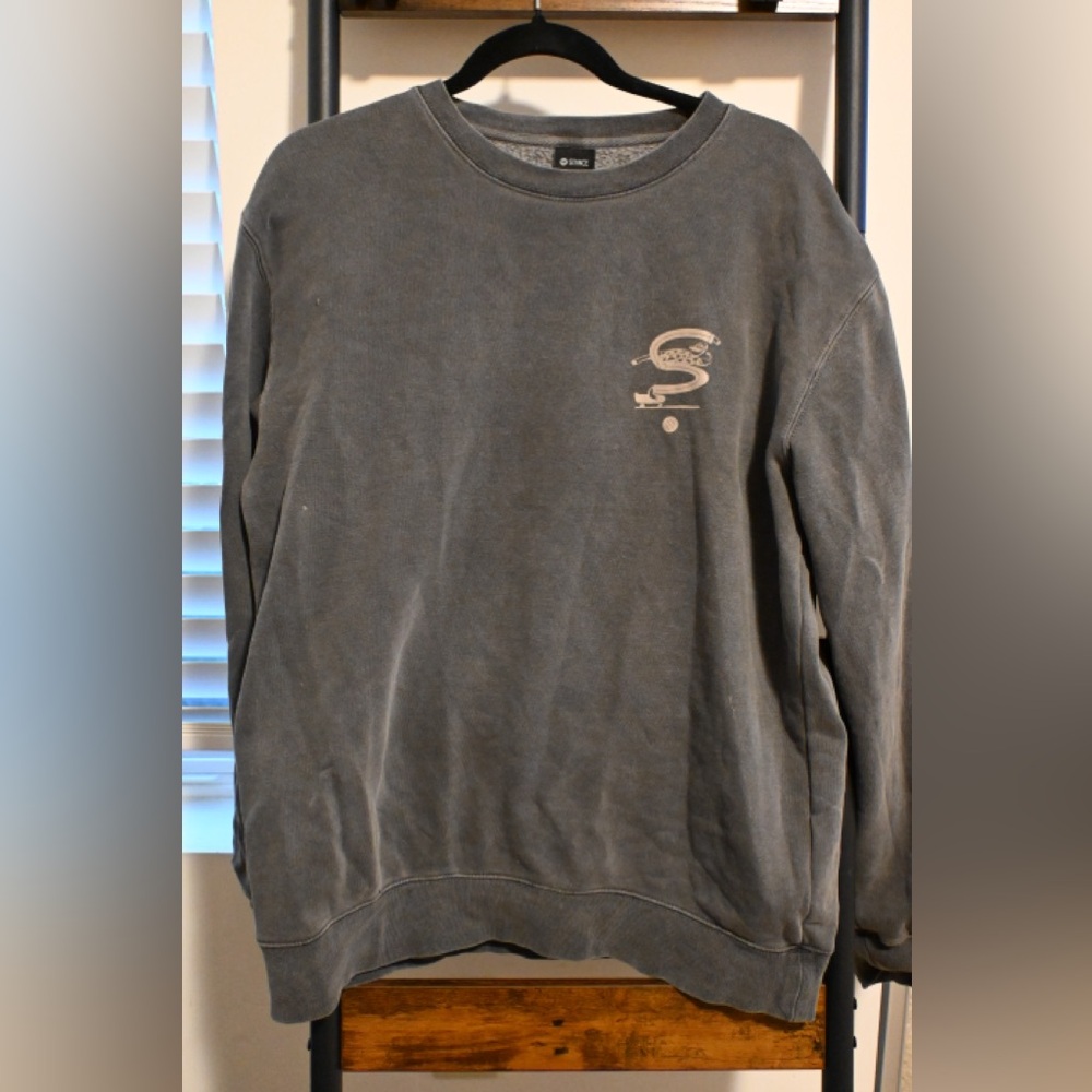 Stance Charcoal Crewneck Sweater
